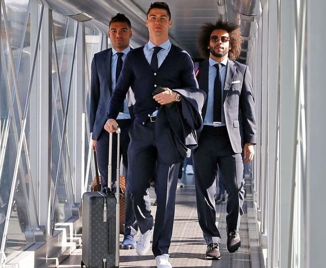 Casemiro, Cristiano Ronaldo e Marcelo - Real Madrid
