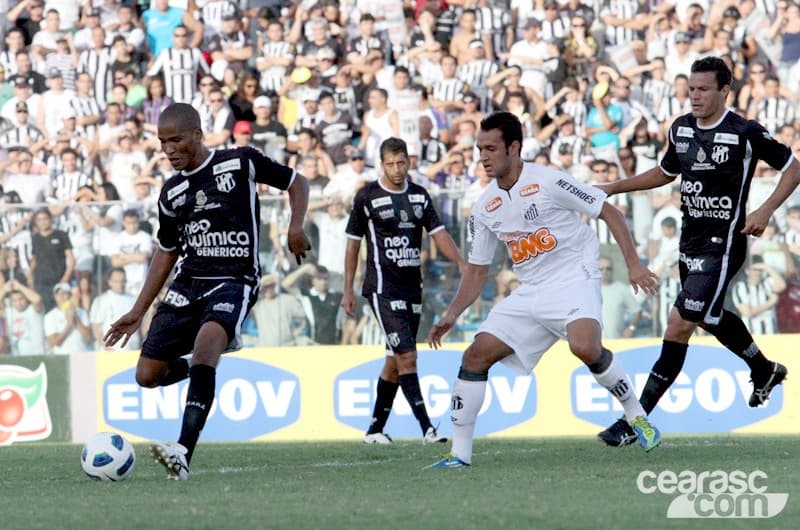 Ceará 2 x 3 Santos - 13 de novembro de 2011 - 34ª rodada do Brasileirão