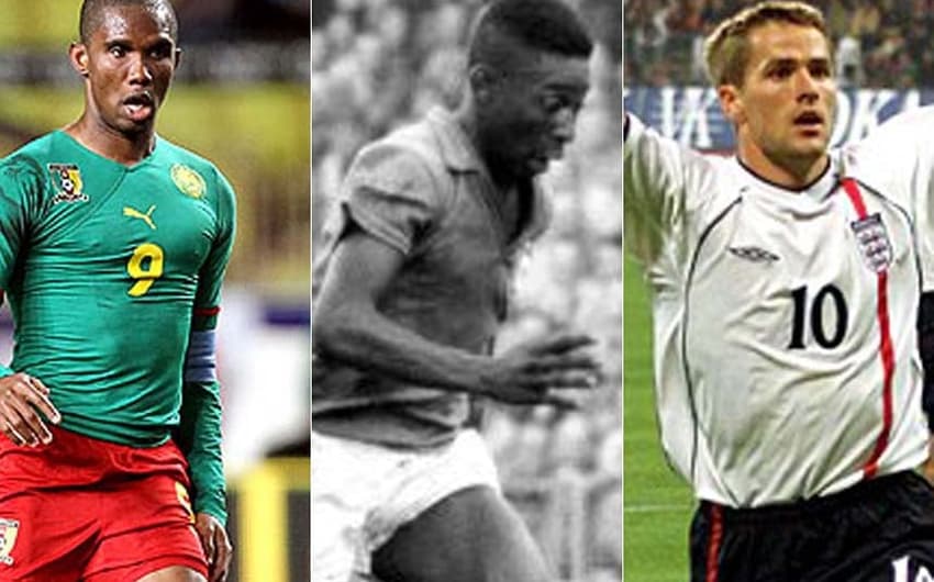 Eto'o, Pelé e Owen figuram entre os jogadores mais jovens a entrarem em campo por suas seleções em uma Copa do Mundo. Confira a lista
