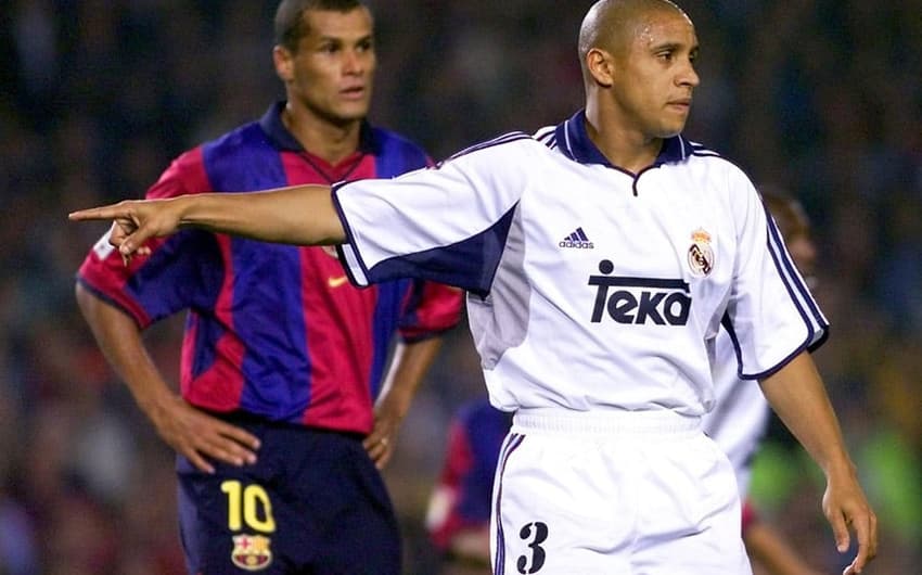 Roberto Carlos é o jogador estrangeiro com mais partida pelo Real Madrid, 527 jogos