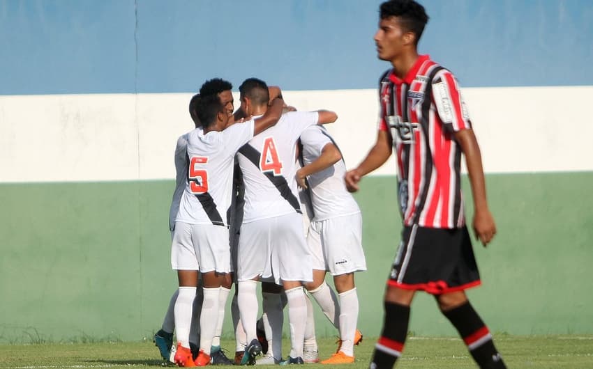 Vasco venceu o São Paulo por 5x4 na Copa do Brasil sub-20