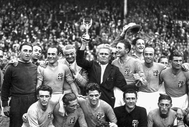 Itália campeã do mundo em 1938