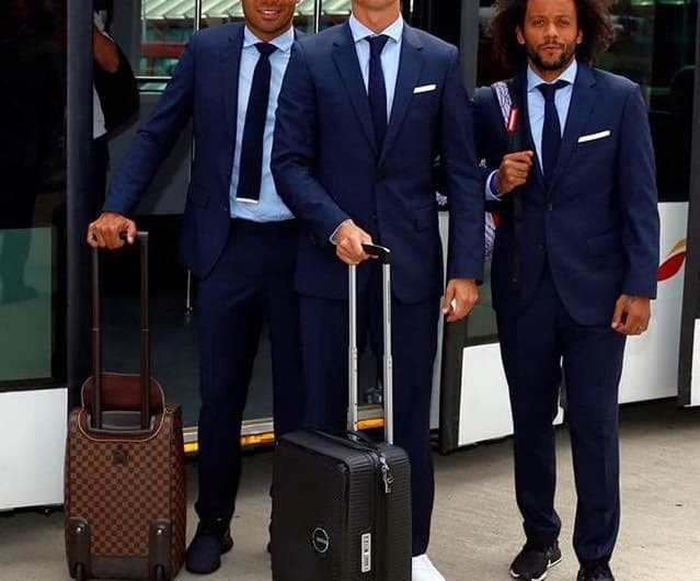 Casemiro, Cristiano Ronaldo e Marcelo