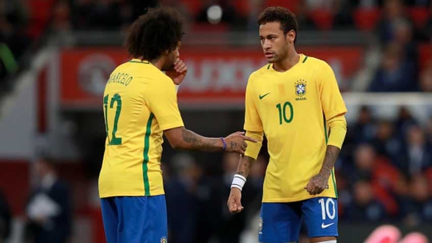 Neymar e Marcelo
