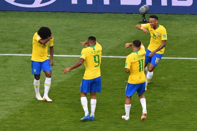 Brasil 2 x 0 México