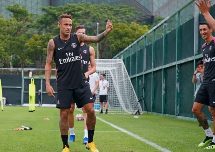Neymar retornou ao PSG