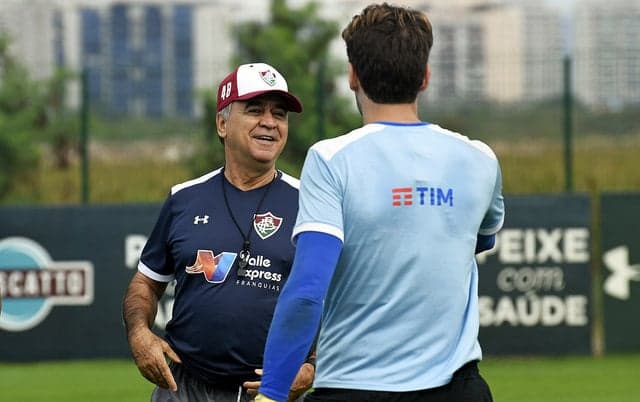 Marcelo Oliveira - Treino Fluminense
