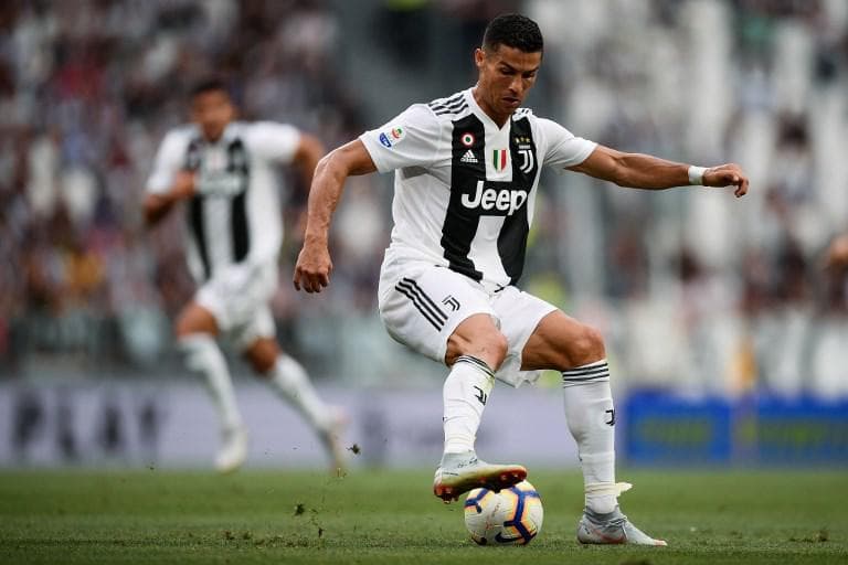Cristiano Ronaldo ainda não fez gol pela Juventus