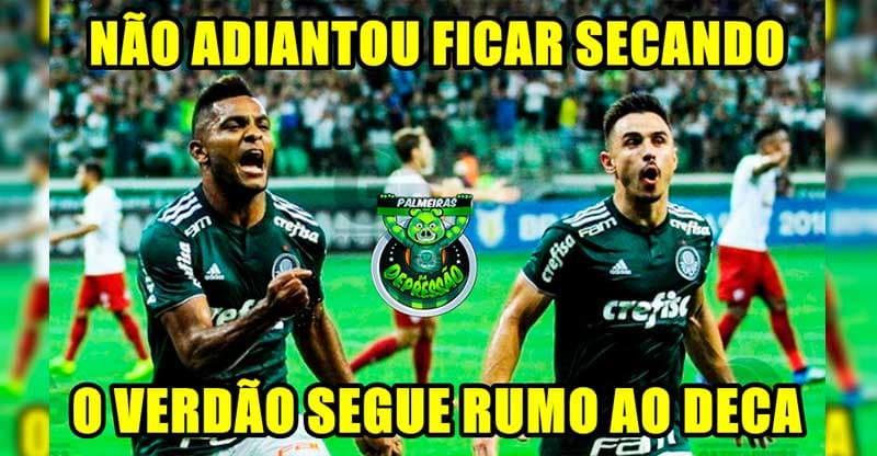 Os melhores memes de Palmeiras 3 x 0 Fluminense