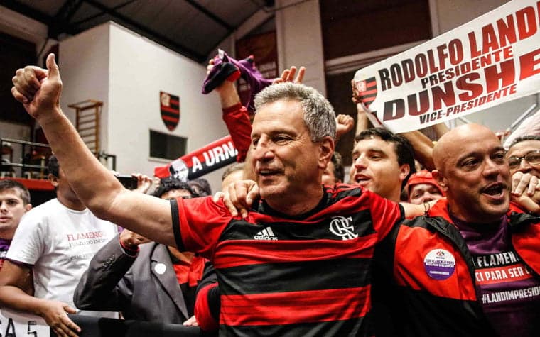 Rodolfo Landim é o novo presidente do Flamengo
