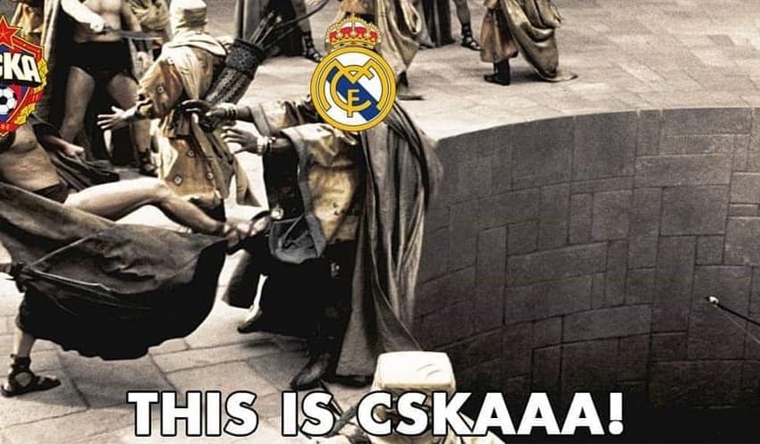 Champions League: os memes de CSKA 0 x 3 Real Madrid