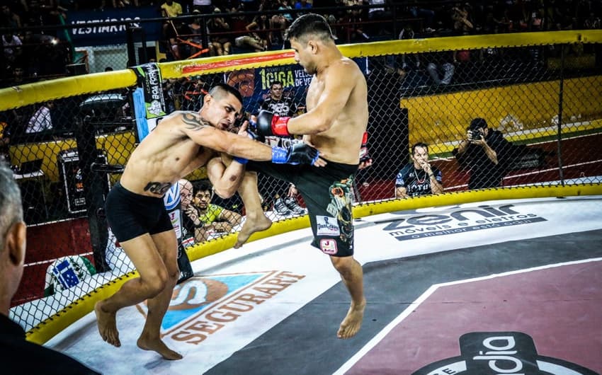Andrezinho Nogueira venceu o Action Fight em apenas 14 segundos de luta (Foto: Divulgação/Action Fight)
