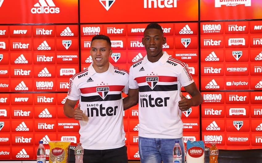 Léo e Igor Vinicius, reforços do São Paulo