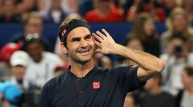 Federer venceu seus três jogos de simples na fase de grupos da Copa Hopman 2019 sem perder sets