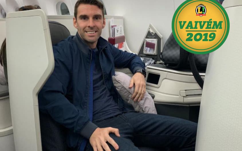 Mauro Boselli reforçará o Corinthians em 2019. Ele postou foto durante viagem ao Brasil