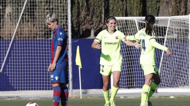 Mariona marcou e Barcelona venceu Levante na Liga Iberdrola
