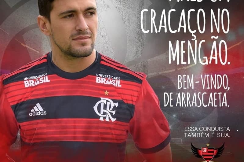 Arrascaeta é o novo reforço do Flamengo
