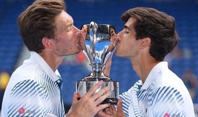 Pierre-Hugues Herbert e Nicolas Mahut, campeões do Australian Open 2019