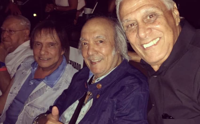 Dinamite, Roberto Carlos e Erasmo Carlos (Reprodução / Facebook)