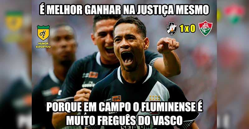 Os memes do título da Taça Guanabara do Vasco sobre o Fluminense