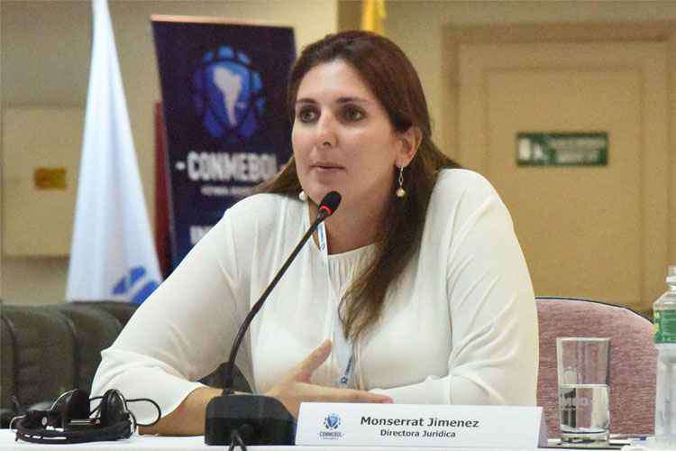 Monserrat Jimenez não tirou a culpa dos clubes na falha de envio das inscrições de atletas para as competições da Conmebol