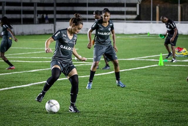 O time feminino do Galo foi formado em 2019 e já terá duas competições no calendário 2019