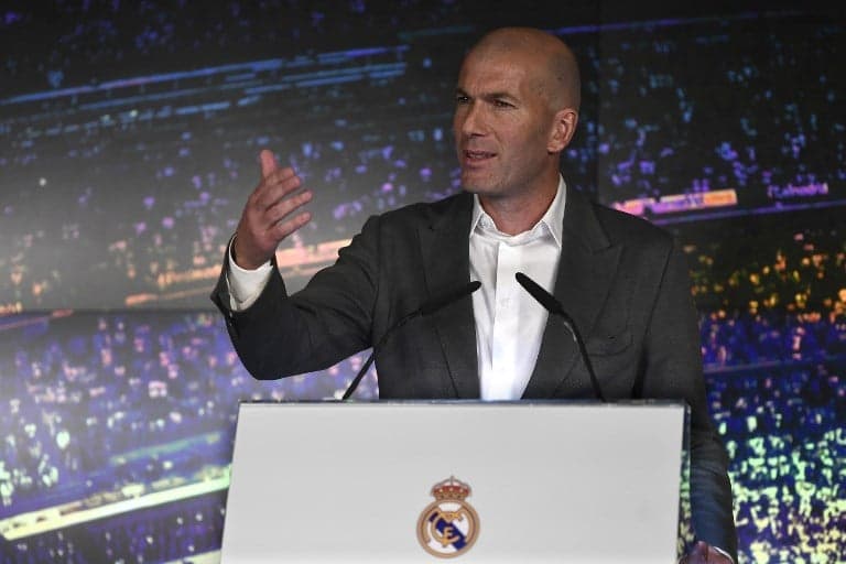 Coletiva Zidane - Real Madrid