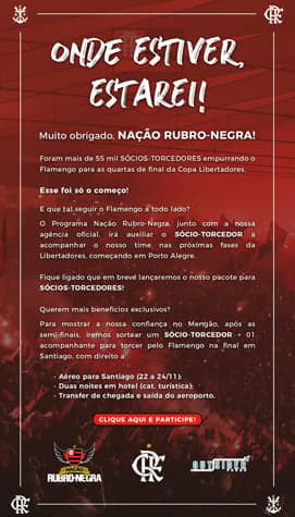Comunicado Flamengo