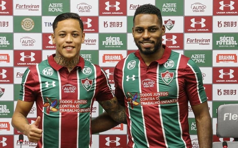 Reforços Fluminense - Orinho e Luccas Claro