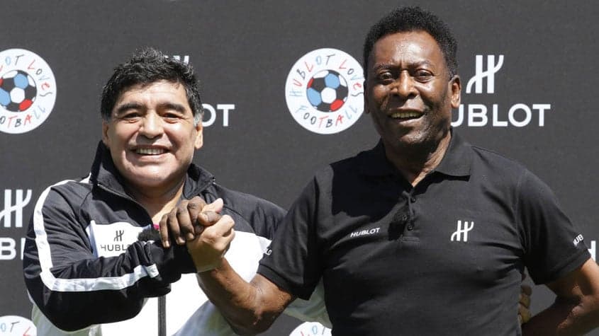 Maradona e Pelé