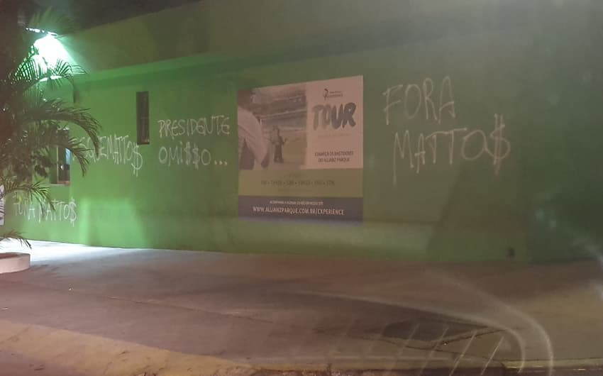 Protesto - Palmeiras