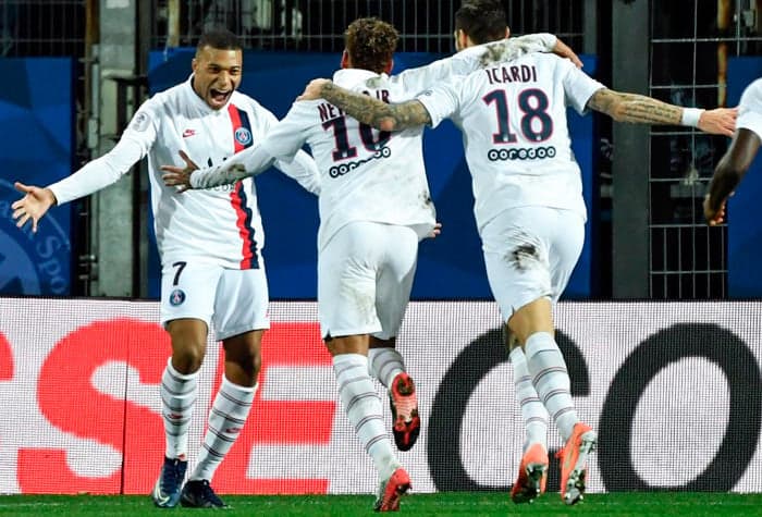 Trio decretou virada do PSG sobre o Montpellier
