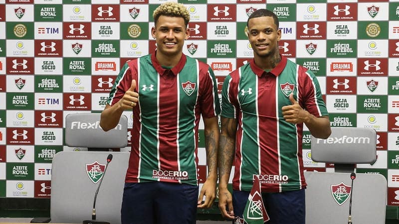 Felippe Cardoso e Caio Paulista - Fluminense