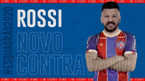 Rossi anunciado pelo Bahia