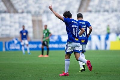 Maurício ajudou o Cruzeiro com o gol marcado, empatando o clássico diante do Coelho