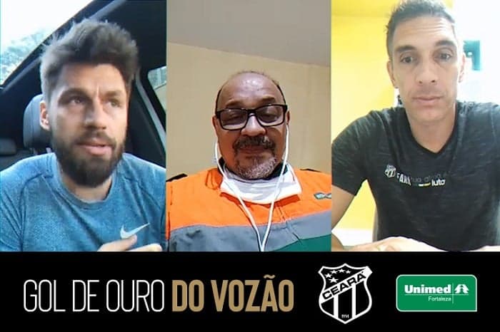 Gol de Ouro do Vozão - Rafael Sobis, Werttanio Carlos e Fernando Prass