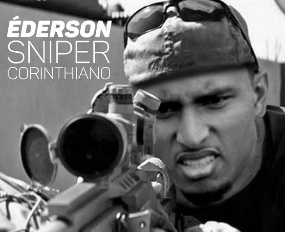 Sniper Corintiano - Éderson