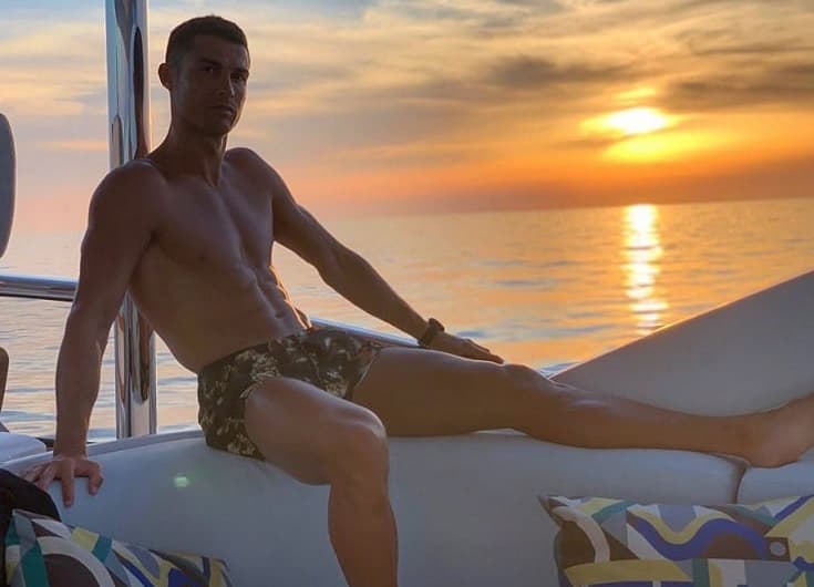Cristiano Ronaldo de férias