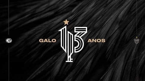O logo dos 113 anos do Galo foi criado para celebrar mais um ano de vida do clube