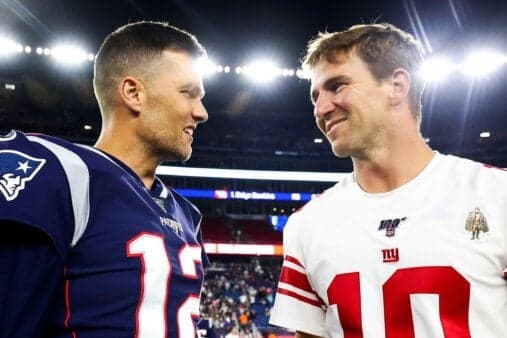 Tom Brady e Eli Manning