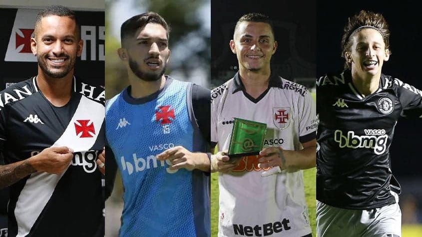 Romulo, Andrey, Bruno Gomes e Galarza