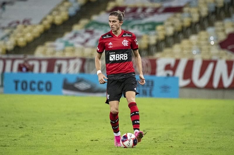 Filipe Luís - Fluminense x Flamengo