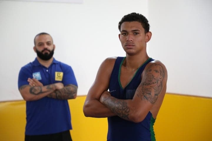 Gabriel Teles vai em busca do ouro na Pan-Americano Junior de Luta Olímpica (Foto: divulgação)