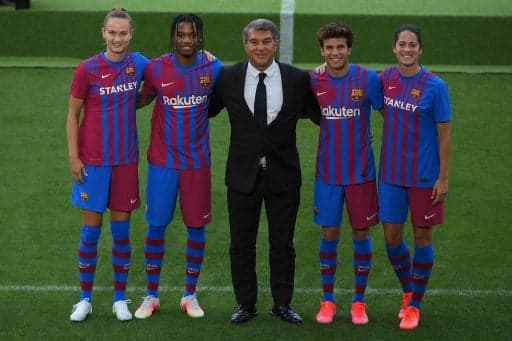 Novo uniforme do Barcelona