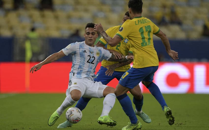 Brasil x Argentina - Lautaro Martínez
