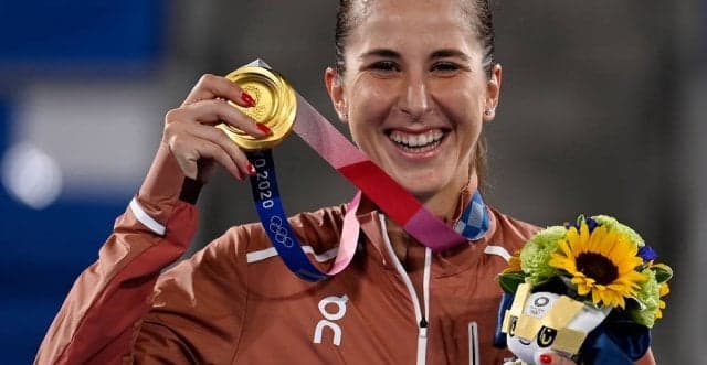 Belinda Bencic medalha de ouro no tênis Olímpico