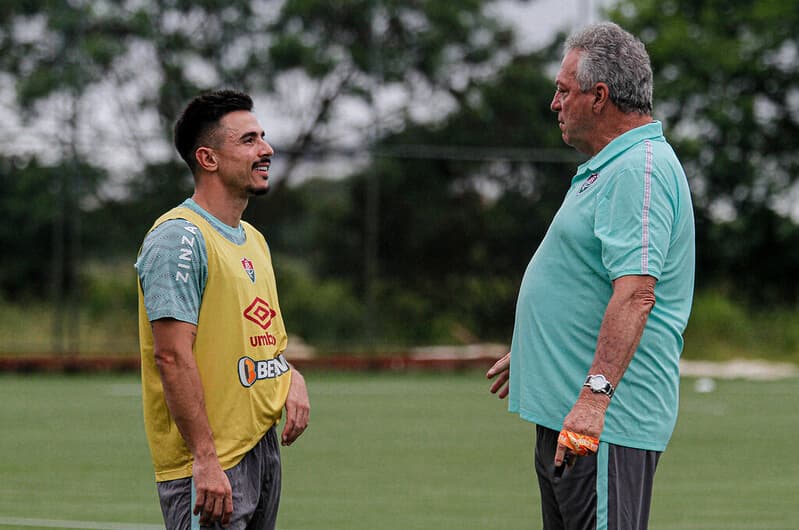 Willian e Abel Braga - Fluminense