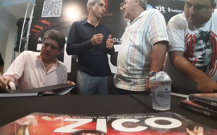 Zico e Paulo Sousa - Flamengo
