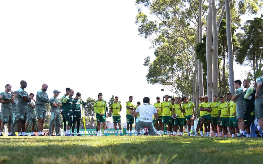 Palmeiras treino Abel Ferreira