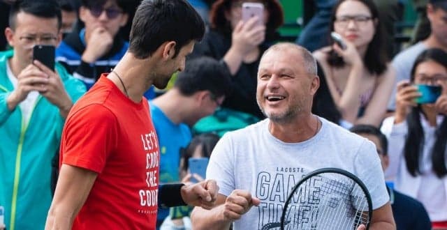 Novak Djokovic e Marian Vajda